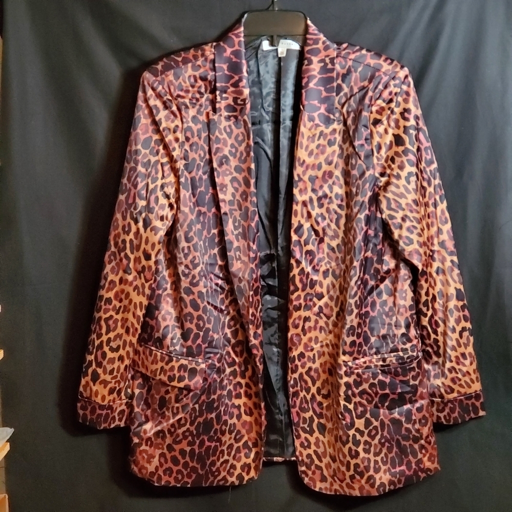 Her... Bottari Leopard Blazer